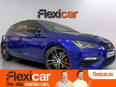 Usado Seat Leon CUPRA 300 CV (220 kW) 2018 Azul Berlina
