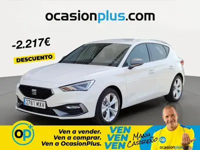 Usado Seat Leon FR 150 CV (110 kW) 2025 Blanco Berlina