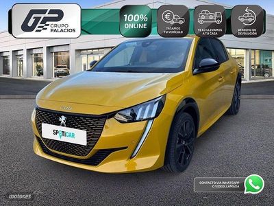 Amarillo Usado 2024 Peugeot e-208 GT Utilitario | 24.950 € (Precio justo)