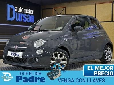 Usado Fiat 500S S 85 CV (62 kW) 2014 Gris / plata Berlina