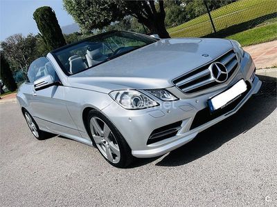 Usado Mercedes E250 Avantgarde 204 CV (150 kW) 2012 Gris / plata Descapotable