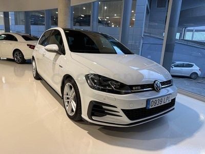 Usado VW Golf VII GTD 184 CV (135 kW) 2018 Blanco Berlina