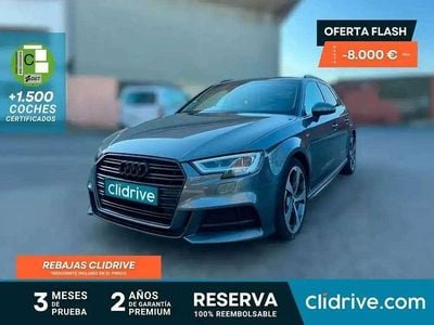 Usado Audi A3 Sportback S-Line 150 CV (110 kW) 2017 Gris Utilitario