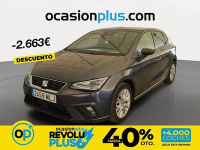 Usado Seat Ibiza FR 110 CV (80 kW) 2023 Gris Berlina