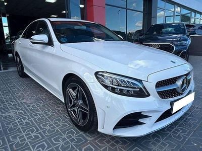 Usado Mercedes C200 184 CV (135 kW) 2019 Blanco Berlina