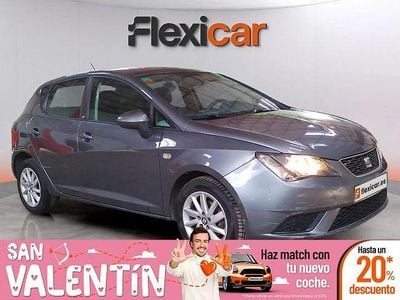 Usado Seat Ibiza Reference 75 CV (55 kW) 2017 Gris Berlina