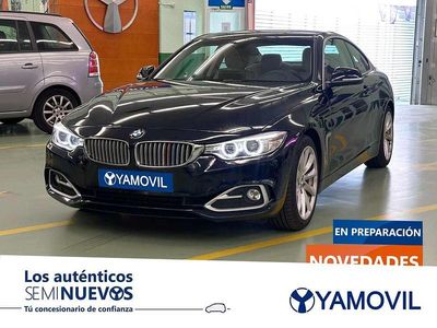 Usado BMW 420 184 HP (135 kW) 2014 Azul Coupé