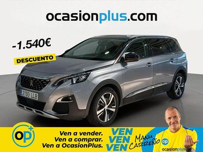 Usado Peugeot 5008 Allure 130 CV (95 kW) 2020 Gris SUV