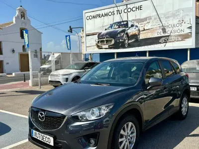 Usado Mazda CX-5 Style 150 CV (110 kW) 2014 Gris / plata SUV