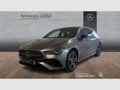 Usado Mercedes CLA250e Shooting Brake AMG line 218 CV (160 kW) 2025 Gris montaña Familiar