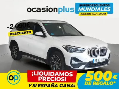 Usado BMW X1 150 CV (110 kW) 2022 Blanco SUV