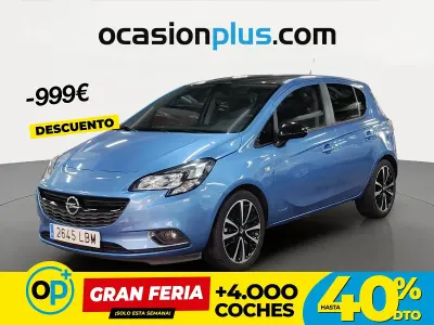 Usado Opel Corsa Design Edition 90 CV (66 kW) 2019 Azul Utilitario