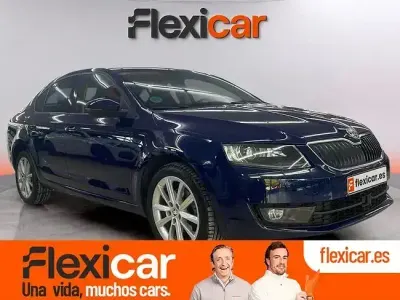 Begagnad Skoda Octavia Ambition 150 HK (110 kW) 2016 Blå Sedan