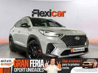 Usado Hyundai Tucson N Line 136 CV (100 kW) 2020 Gris SUV