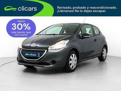 Begagnad Peugeot 208 Access 68 HK (50 kW) 2014 Grå Halvkombi