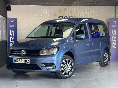 Usado VW Caddy Trendline 102 CV (75 kW) 2016 Azul Monovolumen