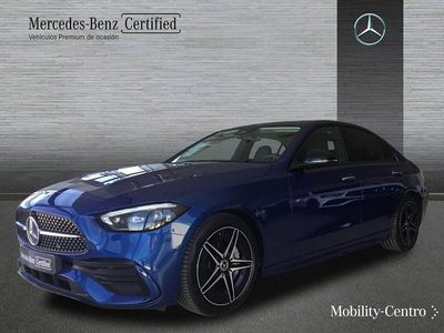 Usado Mercedes C220 199 CV (146 kW) 2022 Azul Berlina