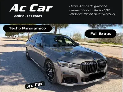 Usado BMW 745e Comfort Edition 394 CV (289 kW) 2022 Gris / plata Berlina