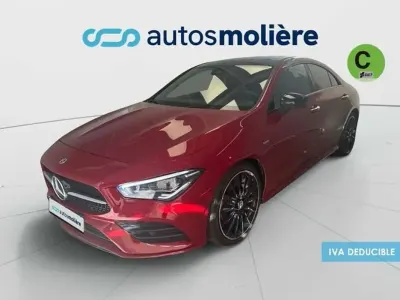Usado Mercedes CLA220 190 CV (139 kW) 2022 Rojo Coupe