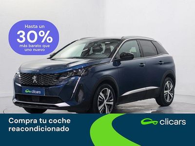 Usado Peugeot 3008 Allure 130 CV (95 kW) 2021 Azul SUV