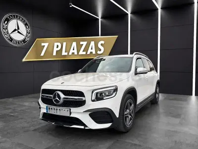 Usado Mercedes GLB200 150 CV (110 kW) 2021 Blanco SUV