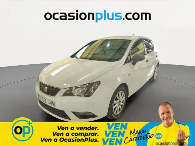 Usado Seat Ibiza Reference 75 CV (55 kW) 2016 Blanco Utilitario