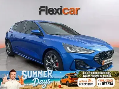 Usado Ford Focus ST-Line 125 CV (91 kW) 2023 Azul Berlina