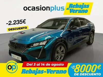 Usado Peugeot 408 Allure 145 CV (106 kW) 2025 Azul SUV