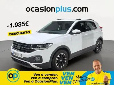 Usado VW T-Cross Advance 150 CV (110 kW) 2020 Blanco SUV