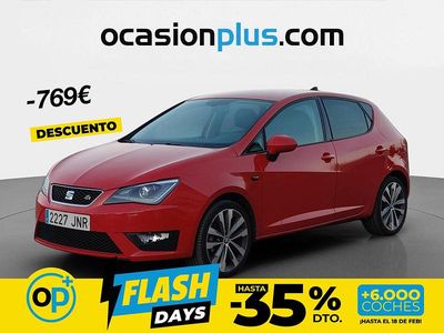 Usado Seat Ibiza FR 110 CV (80 kW) 2016 Rojo
