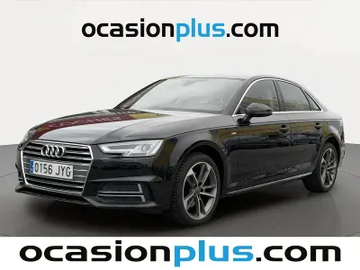 Usado Audi A4 S-Line 150 CV (110 kW) 2017 Negro Berlina