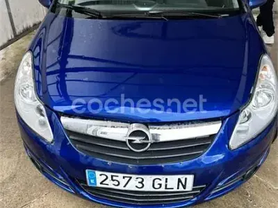 Usado Opel Corsa Sport 80 CV (58 kW) 2009 Azul Utilitario