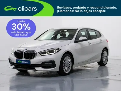 Usado BMW 118 Advantage 150 CV (110 kW) 2020 Blanco Berlina