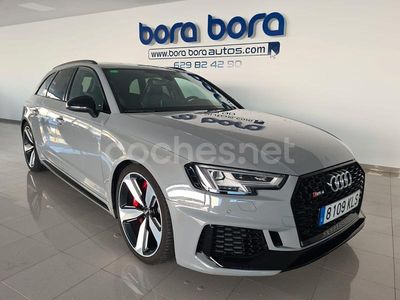 Usado Audi RS4 450 CV (330 kW) 2018 Gris / plata Familiar