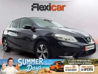 Usado Nissan Pulsar Acenta 110 CV (80 kW) 2017 Negro Utilitario