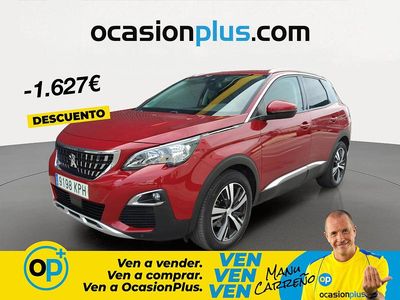 Usado Peugeot 3008 Allure 130 CV (95 kW) 2018 Rojo SUV