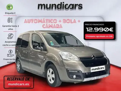 Usado Citroën e-Berlingo XTR 100 CV (73 kW) 2015 Gris / plata Monovolumen