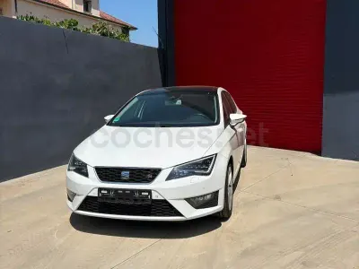 Usado Seat Leon FR 150 CV (110 kW) 2015 Blanco Berlina