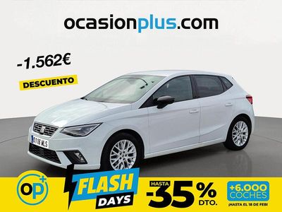 Usado Seat Ibiza FR 110 CV (80 kW) 2023 Blanco Utilitario
