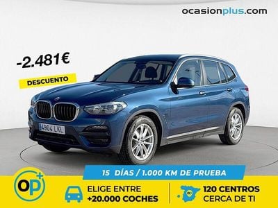 Usado BMW X3 150 CV (110 kW) 2020 Azul SUV
