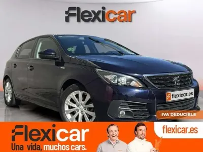 Usado Peugeot 308 Style 131 CV (96 kW) 2020 Azul Berlina