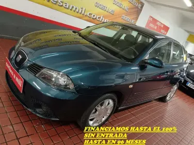 Begagnad Seat Ibiza 86 HK (63 kW) 2007 Blå Halvkombi