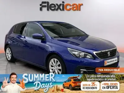 Usado Peugeot 308 Style 130 CV (95 kW) 2020 Azul Berlina