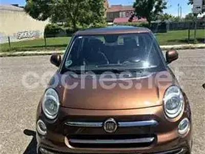 Usado Fiat 500L Lounge 95 CV (69 kW) 2018 Marrón Monovolumen
