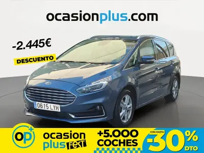 Usado Ford S-MAX Titanium 190 CV (139 kW) 2022 Azul Monovolumen