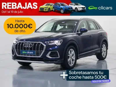 Usado Audi Q3 Advanced 150 CV (110 kW) 2021 Azul SUV