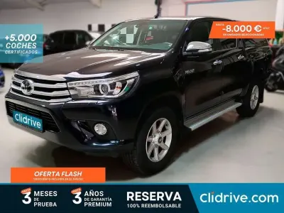 Usado Toyota HiLux 150 CV (110 kW) 2017 Blanco Pickup/Camioneta
