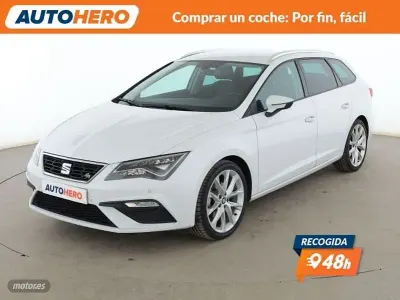 Usado Seat Leon FR 150 CV (110 kW) 2017 Blanco Familiar