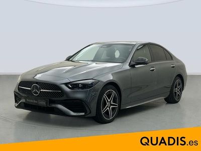 Gris Usado 2024 Mercedes C300e AMG line Berlina | 53.900 € (Precio justo)