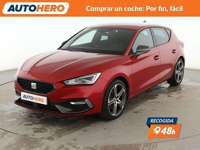 Rojo Usado 2020 Seat Leon FR Berlina | 19.899 € (Precio justo)